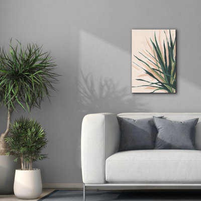  «Frond Impression 1» par Emma Scarvey, art mural sur toile, 18 po x 26 po