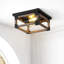Plafonnier encastré 13 po 2 lumières Takako