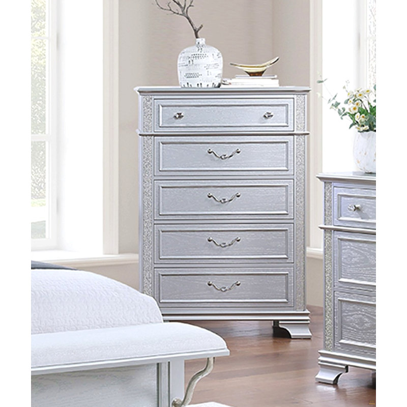 Commode 5 tiroirs 5 pièces