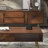 Retro design solid wood coffee table
