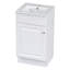 Meuble-lavabo 18 po avec lavabo, meuble-lavabo avec tablette de porte et tablette réglable-167421305