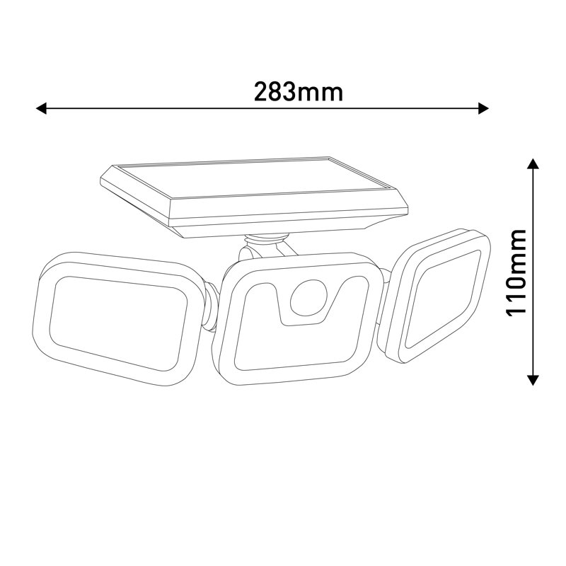 Steinel 9.1Cm H Battery Powered Integrated LED Outdoor Flush Mount
