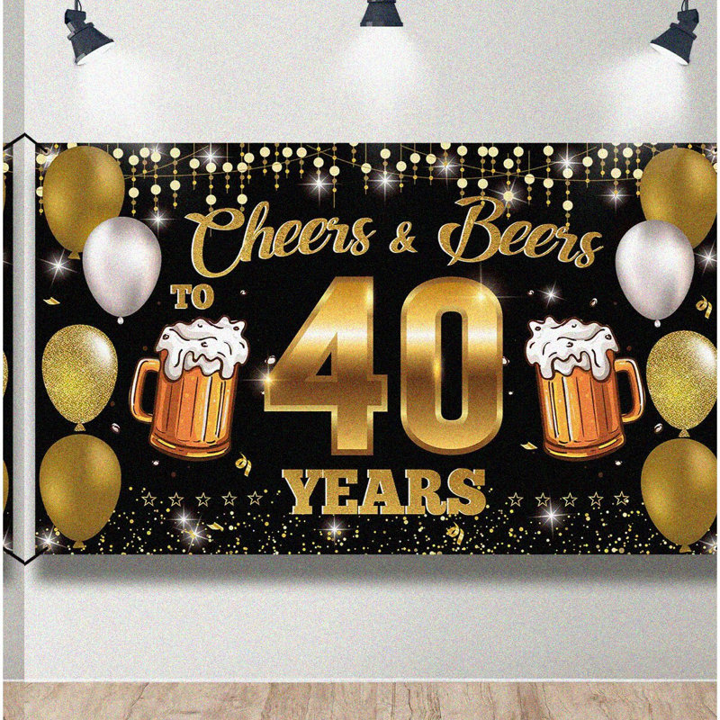 Brunch Bash Kit with Banner and Decorations