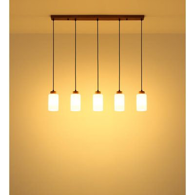5 - Light Bronze Geometric Pendant