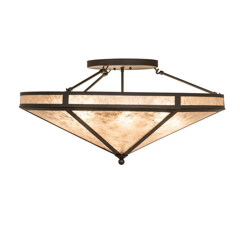 8 - Light Semi Flush Mount