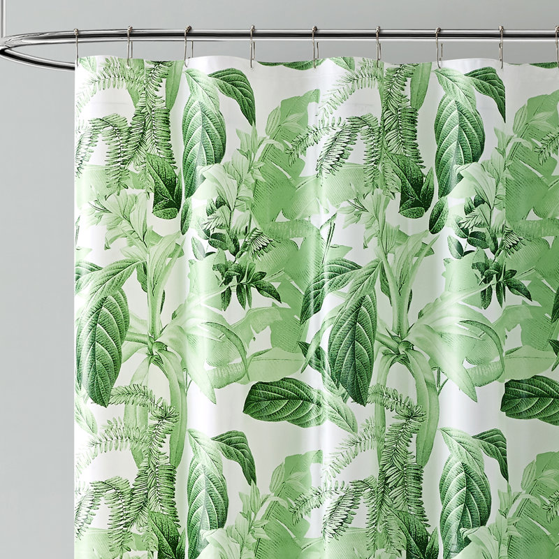 Ensemble de rideau de douche 14 pièces Tundra, Vert