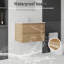 Meuble-lavabo flottant 24 po avec lavabo à fermeture en douceur pour petites salles de bain 24 po-133397018-133397023