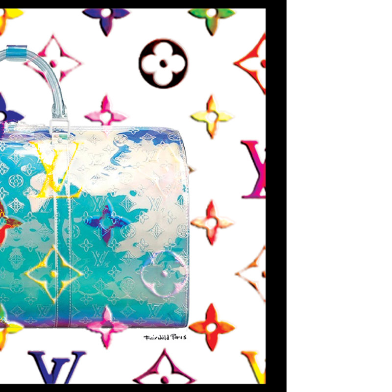Impression encadrée de sac à main High Fashion Designer