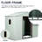 6Ft X 5Ft Metal Shed With Foundation, Strong For Outdoor Use - White In Extreme Weather-122098296