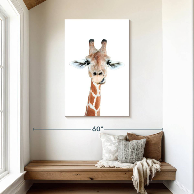 Brampt Cheeky Happy Giraffe, 45" H x 30" W