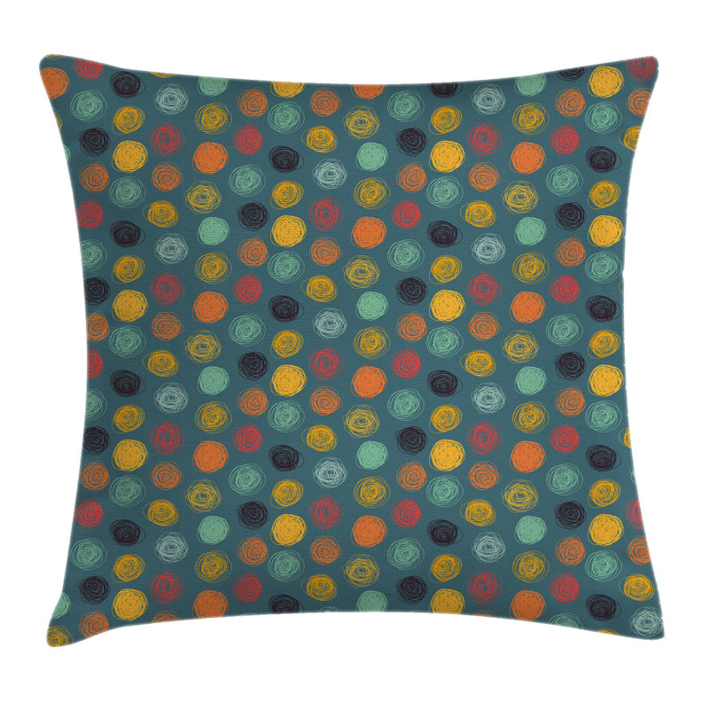 Polka Dots Pillow Cover, 20" x 20"