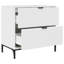 63.5cm W Manufactured Wood Bedside Table-1086627554