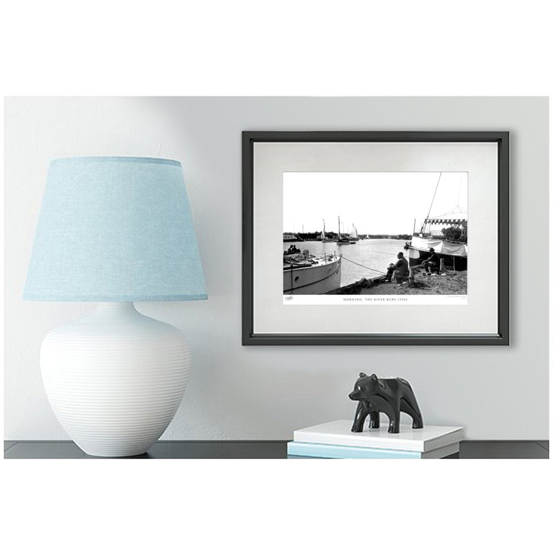 Horning, The River Bure C1965 by Francis Frith - Single Picture Frame Print, 60cm H x 80cm W x 2.3cm D