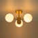 Jaquith Glass Semi Flush Mount