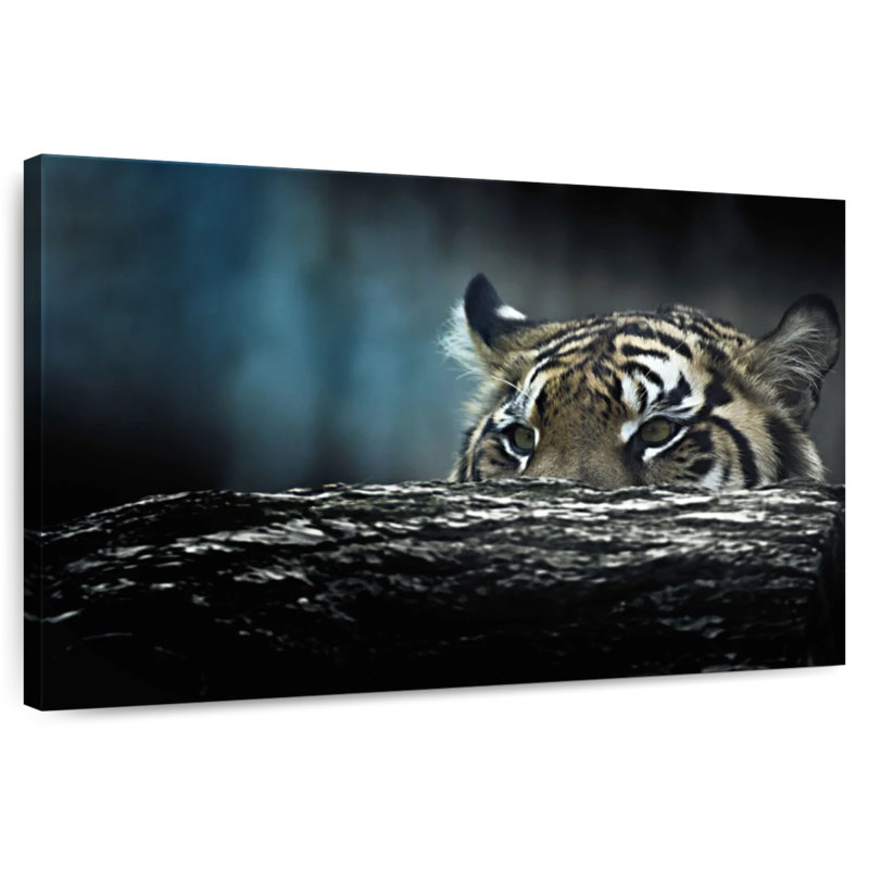 Brampt Tiger Hunting, 30" H x 45" W