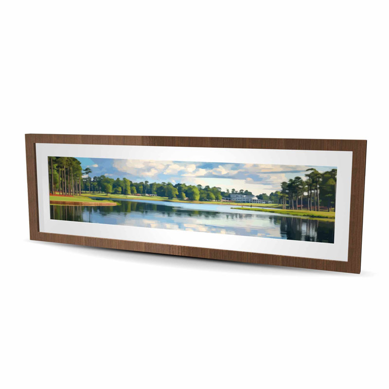 Golf Lake - Living Room Green