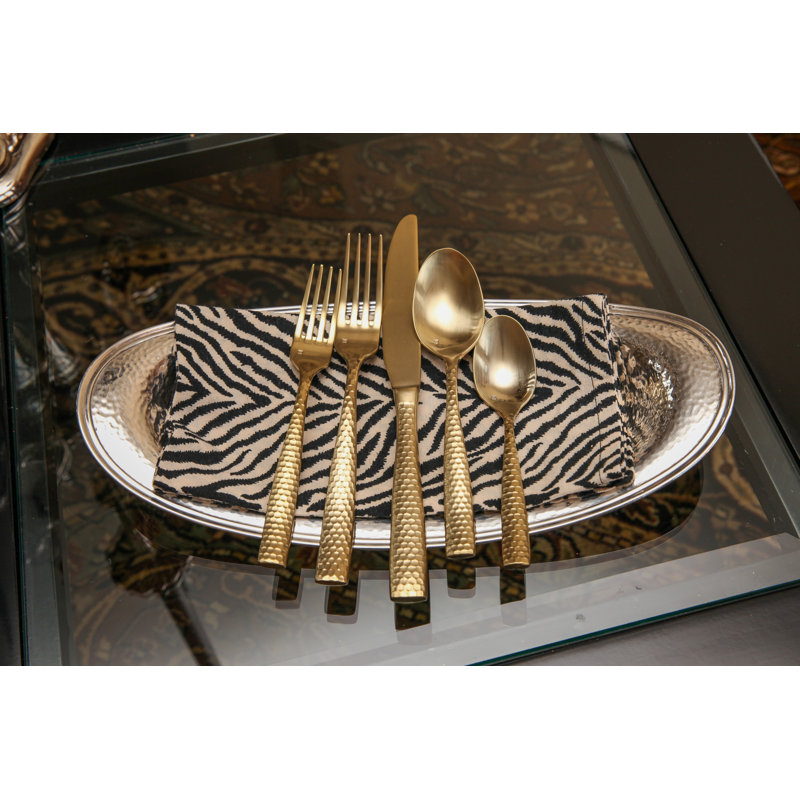 Lucca Faceted Salad/Dessert Fork