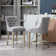 Domenick Upholstered Counter Stool with Solid Wood Frame
