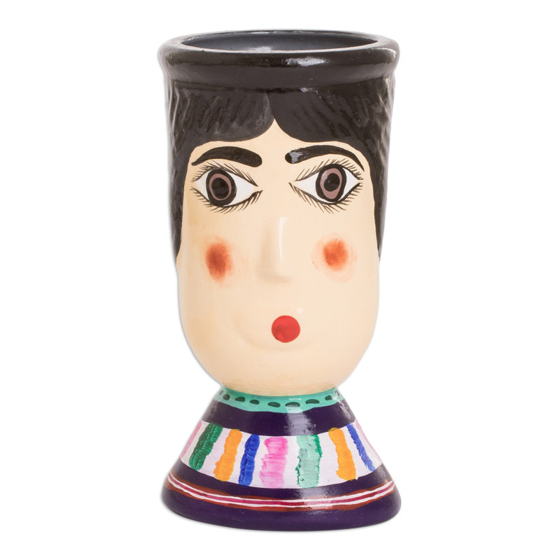 Handmade Ceramic Statue Planter