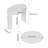 Freestanding Shower Seat Solid Surface Shower Stool