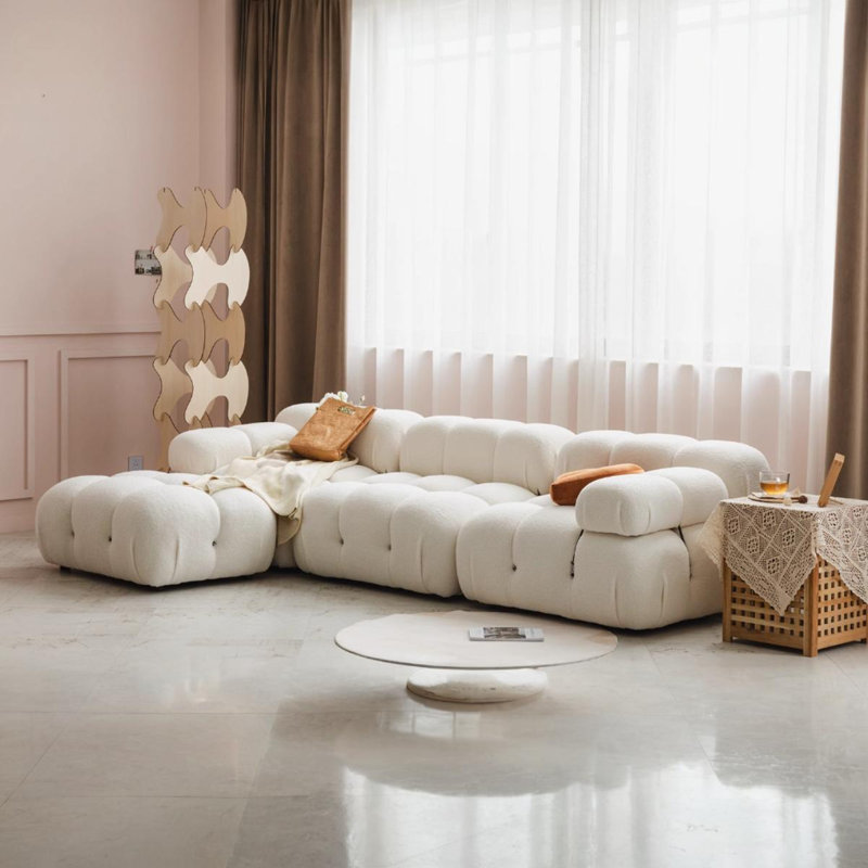 Sofa, 3-seater 285cm, Boucle