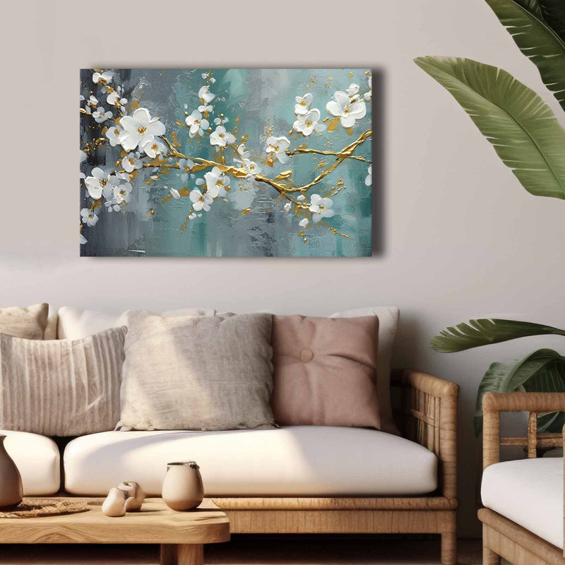 Peinture décorative sur toile