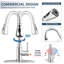 Robinet de cuisine avec douchette extractible Wilmall-105245098