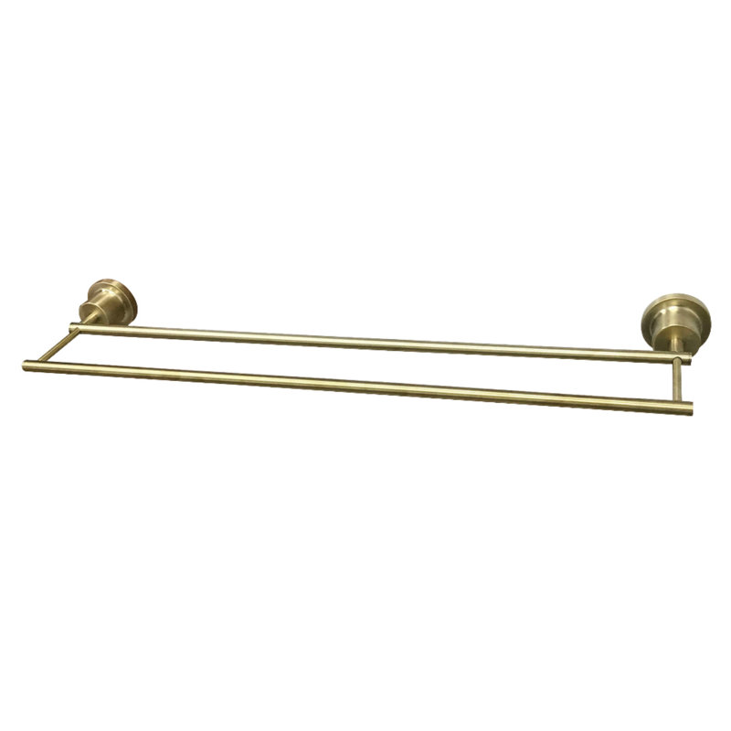 Kingston Brass Concord 18-Inch Dual Towel Bar, Satin Brass