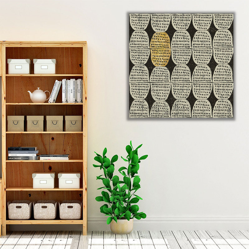 «Kitchen Play Pattern II», impression sur toile, H 12 po x l 12 po