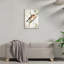 Oiseau sur toile sans cadre 24 po x 32 po
