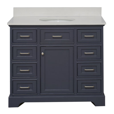 Ronnie 42'' Single Bathroom Vanity with Top