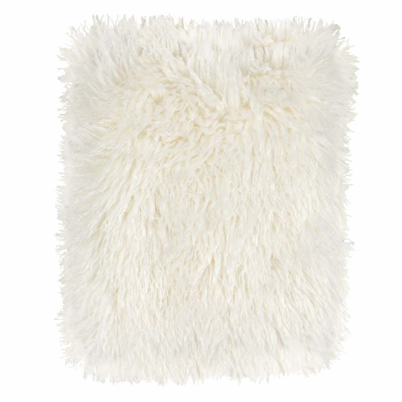 Furn Rowan Throw, White