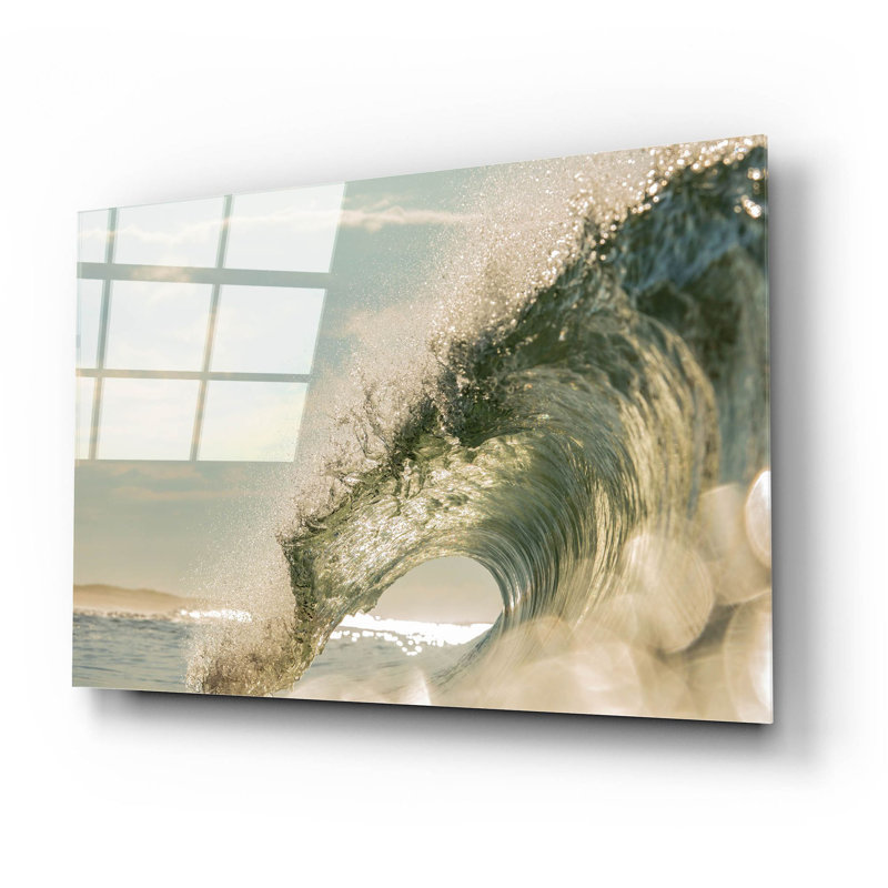 David A. Sieczkiewicz Coastal Wave Acrylic Glass Wall Art