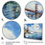 «Blue Bridge Architectural Marvel II», reproduction d'art sur toile-2010026833-2010026832