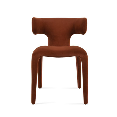 Raphael Dining Chair in Cognac Velvet