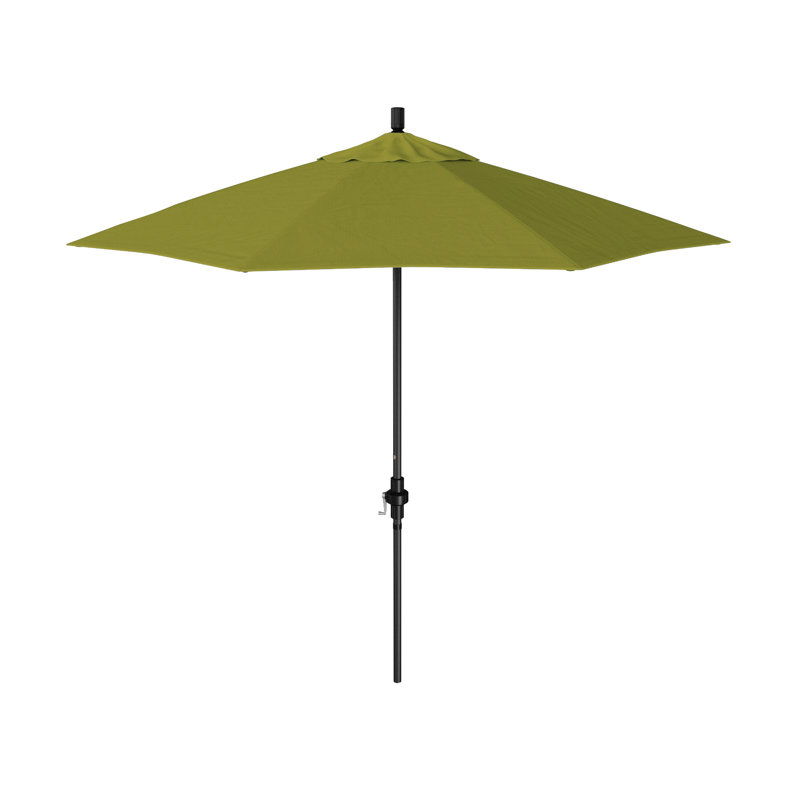 Parasol de marché 108 po Aldery, Toile Ginkgo Performance