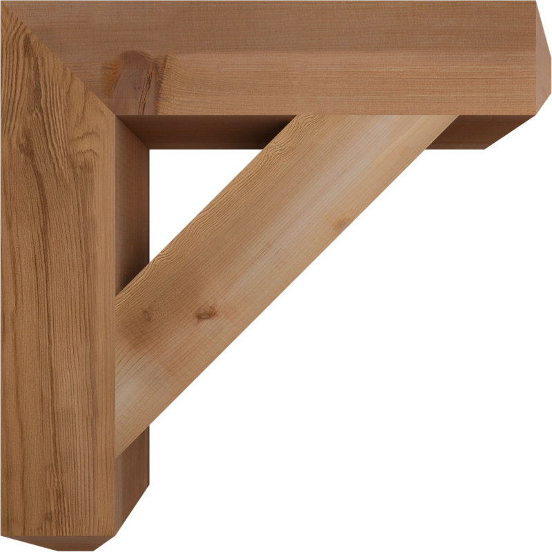 Support pour artisan traditionnel, H 20 po x l 3,5 po x P 20 po, Cèdre rouge de l'Ouest (lisse)