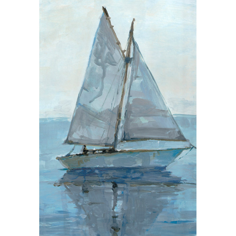 At Peace In The Ocean - Wrapped Canvas Painting, 38cm H x 25cm W x 3.81cm D