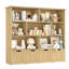 Bibliothèque standard à 7 tiroirs et bibliothèque en bois de style Mid-Century avec 4 tiroirs Kirklyn-110218190
