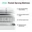   27cm Memory Foam Pocket Sprung Mattress-670879094