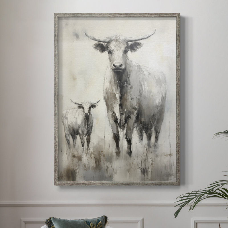ANIMALS Series CCLxxvii, reproduction encadrée - bois massif, H 15 po x l 12 po