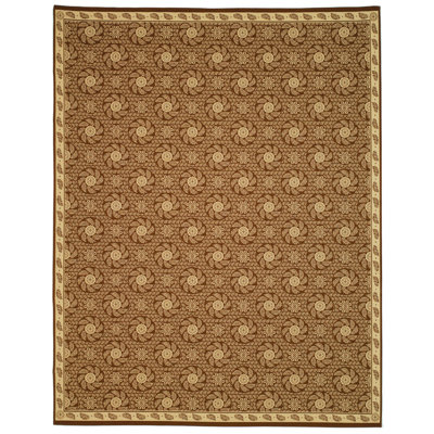 Tapis à motif floral Pinwheel