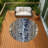 Machine Washable Indoor/Outdoor Huseby ACN2268 Geometric Rug-2025908154