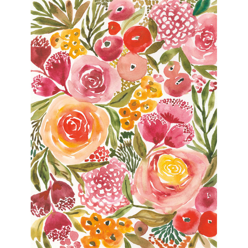 " Full Bloom II ", 16" H x 12" W