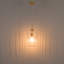 1 - Light Brass Pendant
