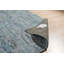 Tapis bleu en soie noué à la main-87377946