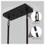Luminaire suspendu rectangulaire en bois et fer noir industriel 32 po - lustre linéaire à 5 lumières pour salle à manger, îlot de cuisine et entrée