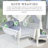 Outdoor Patio Sunbed With Curtains-1578365449