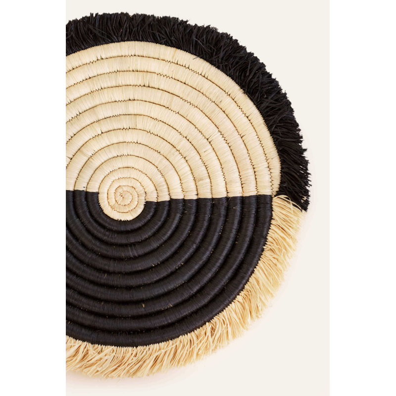 Two Tone Split Fringe Placemat