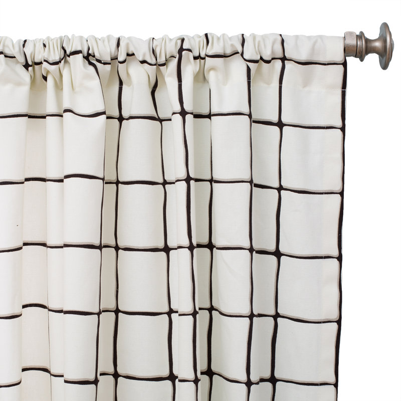 Semi Sheer Curtain, 50" W x 84" L